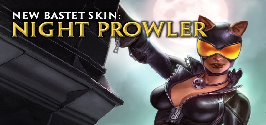 Sorteamos 2 aspectos Night Prowler Bastet para SMITE