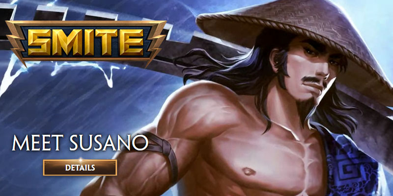 Sorteamos dos dioses Susano con su aspecto Scarlet Storm de SMITE