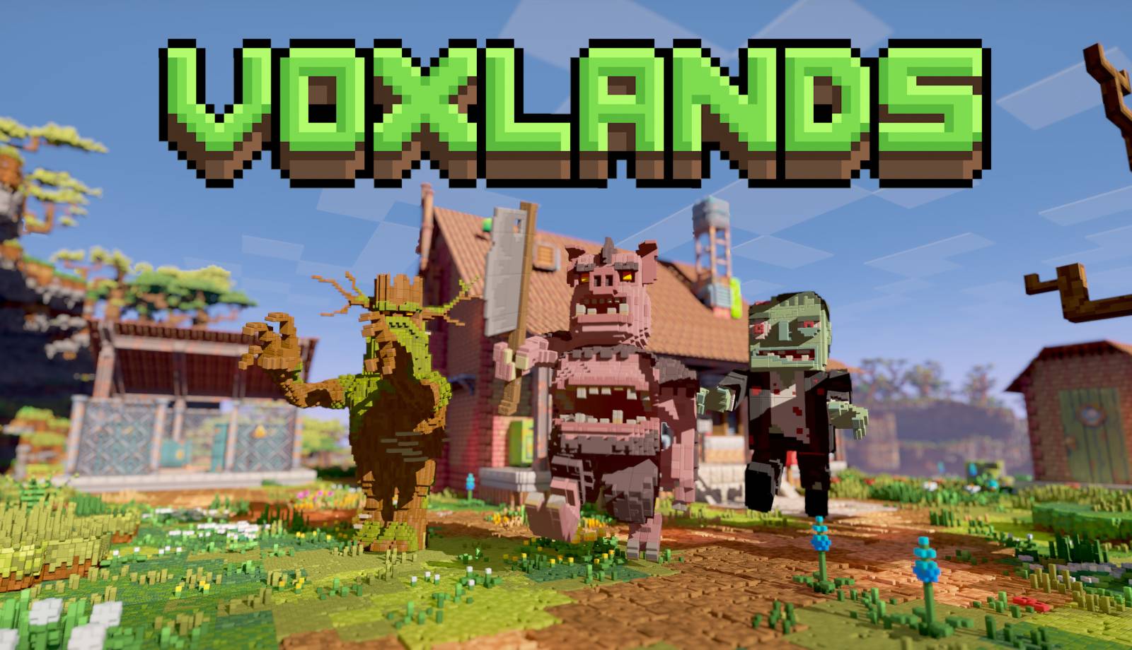 Voxlands, juego de supervivencia y exploración en voxeles.