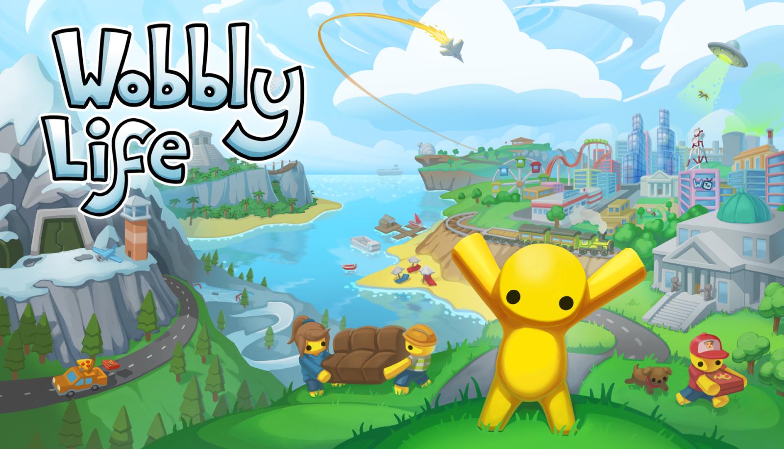 Wobby Life, juego cooperativo en acceso anticipado basado en física de mundo abierto.
