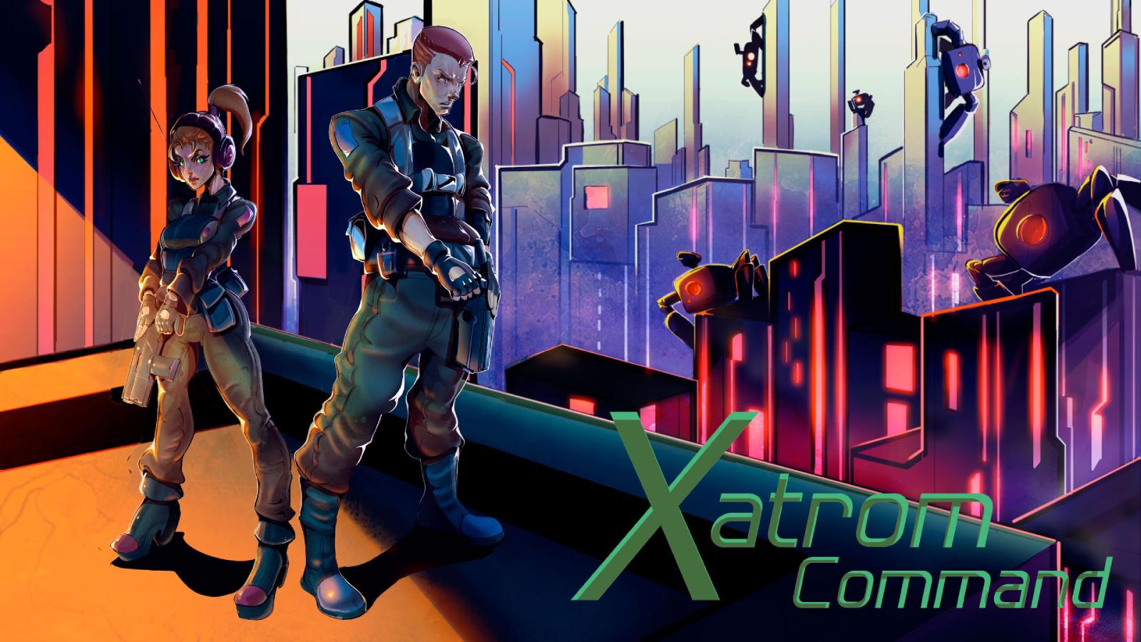 Xatrom Command, un nuevo top-down shooter que llega a PC y todas las consolas