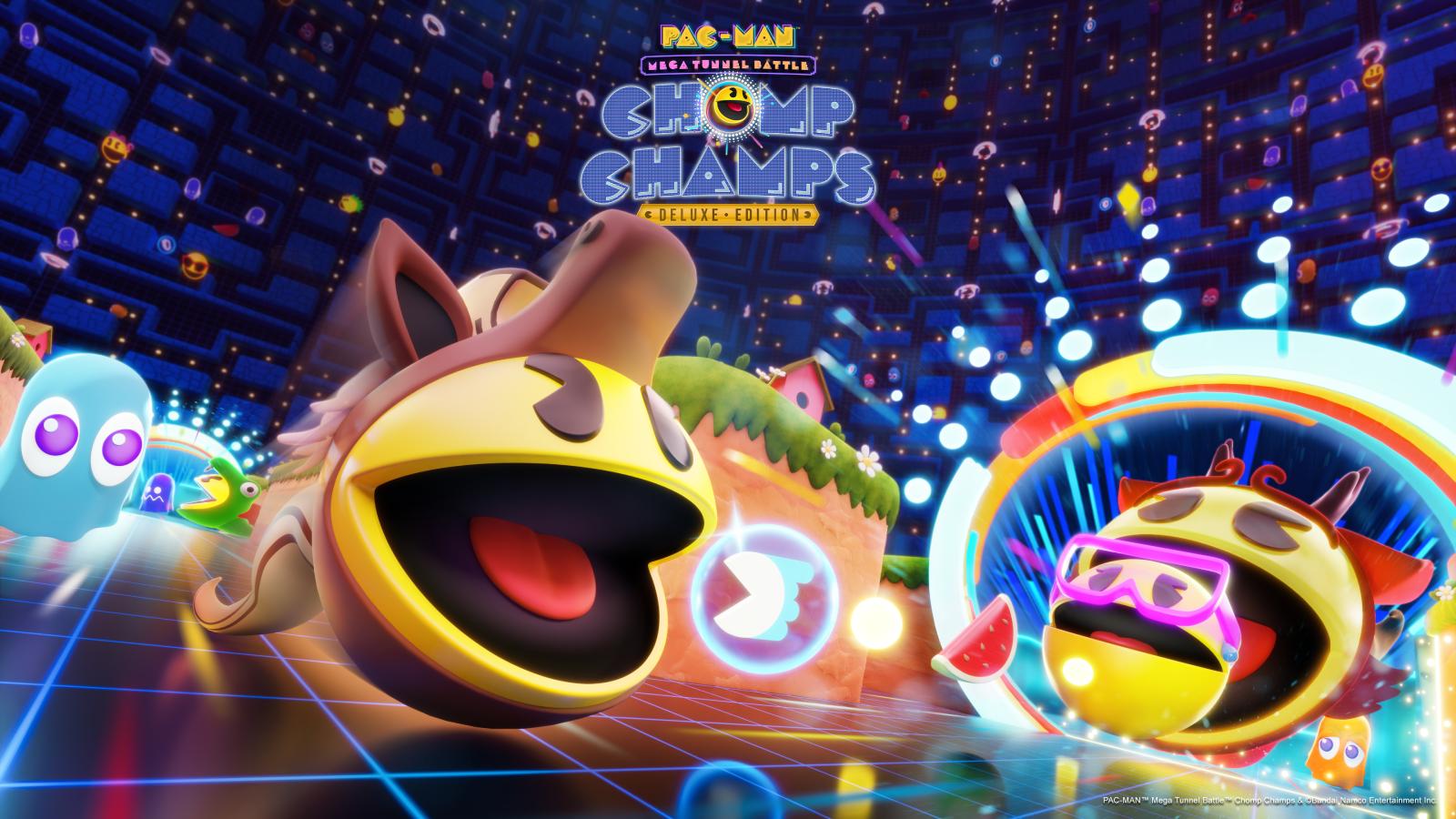 Pac-Man Mega Tunnel Battle Chomp Champs: Ya está disponible el primer Pacman multijugador multiplataforma