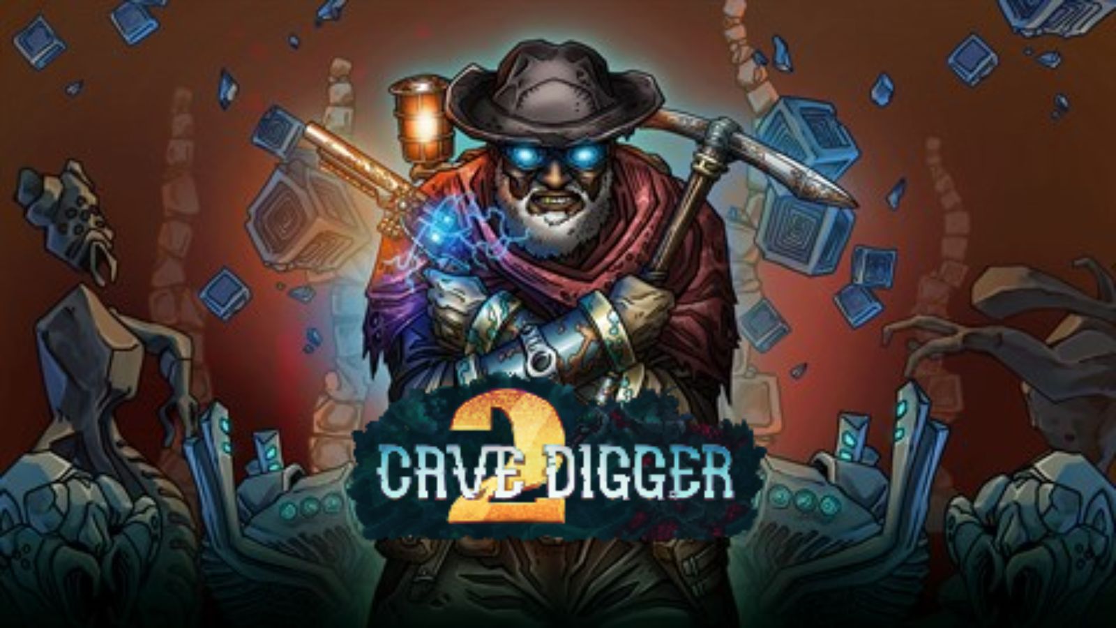 Cave Digger 2, juego del viejo oeste, disielpunk, lovecracftiano.