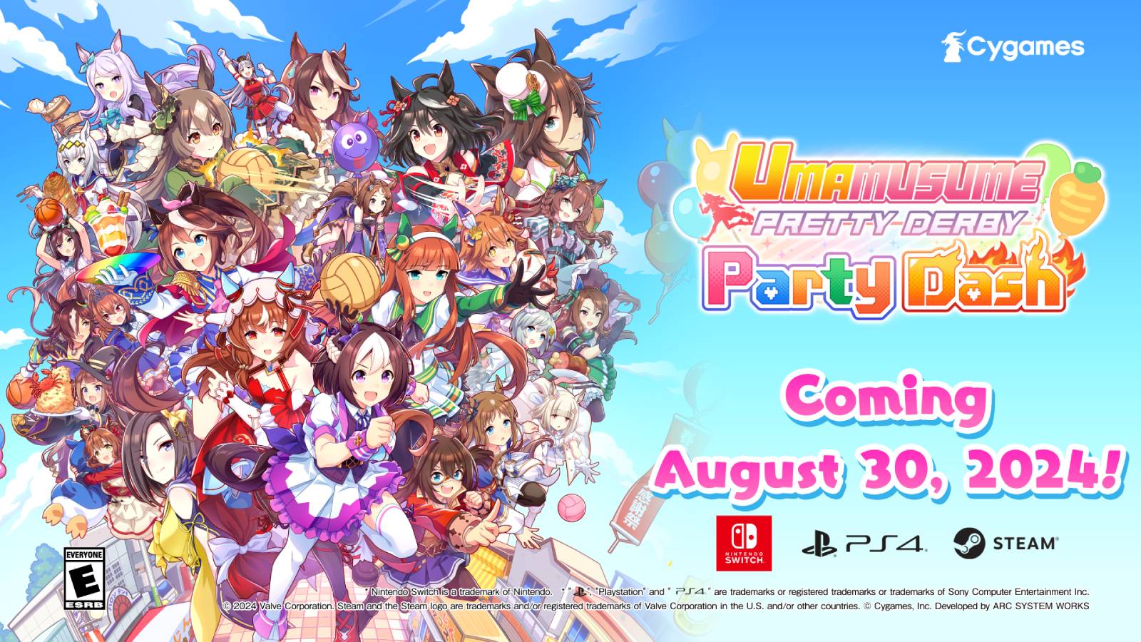 Umamusume Pretty Derby Party Dash, nuevo party game de Cygames.