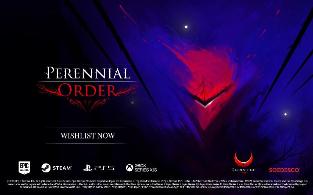 Perennial Order, nuevo juego de Gardenfiend Games, de tipo soul-like y horror.