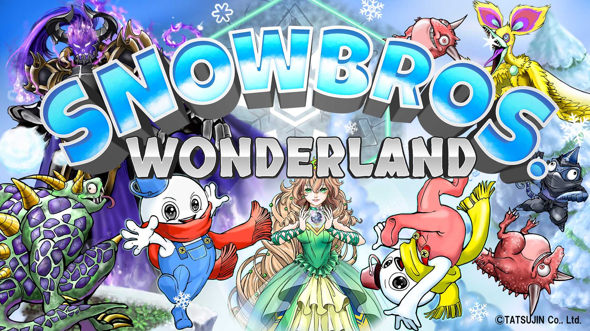 Snow Bros. Wonderland: Llegará a PC y consolas con opción de cooperativo local