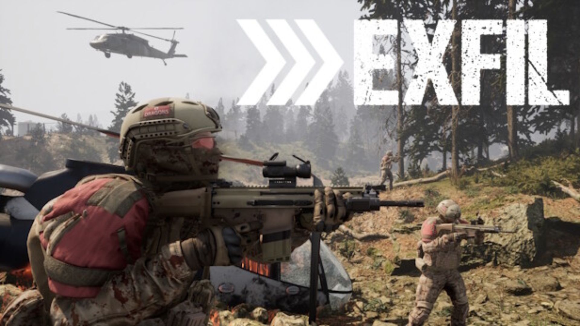 Exfil, es un FPS táctico desarrollado por Misultin Studios.