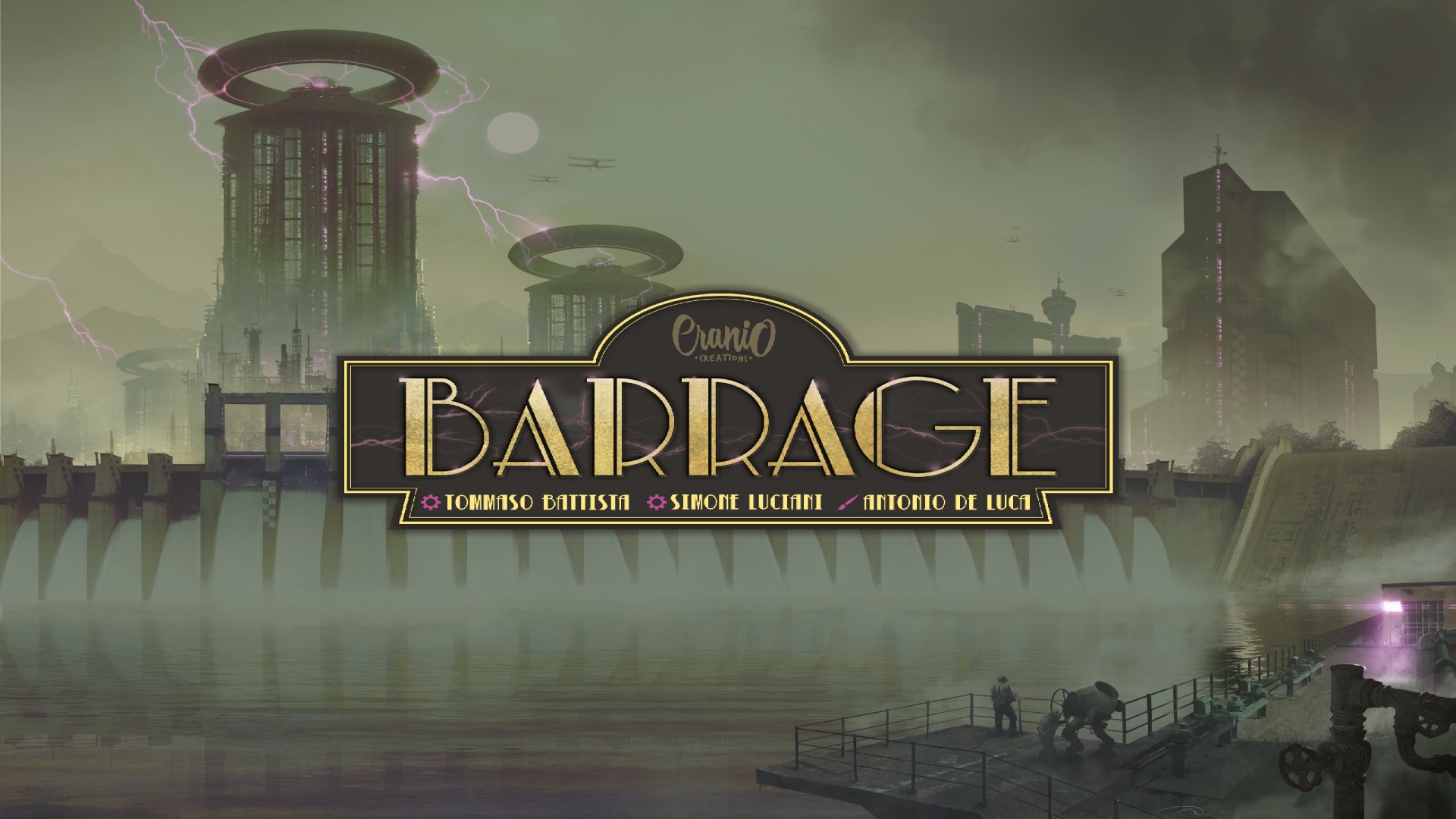 Construye tu imperio hidroeléctrico en el nuevo juego de Cranio Creations: Barrage