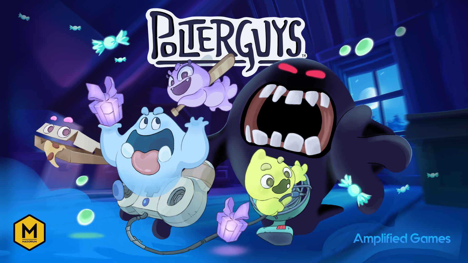 Polterguys: Possession Party, party game de hasta 8 jugadores.