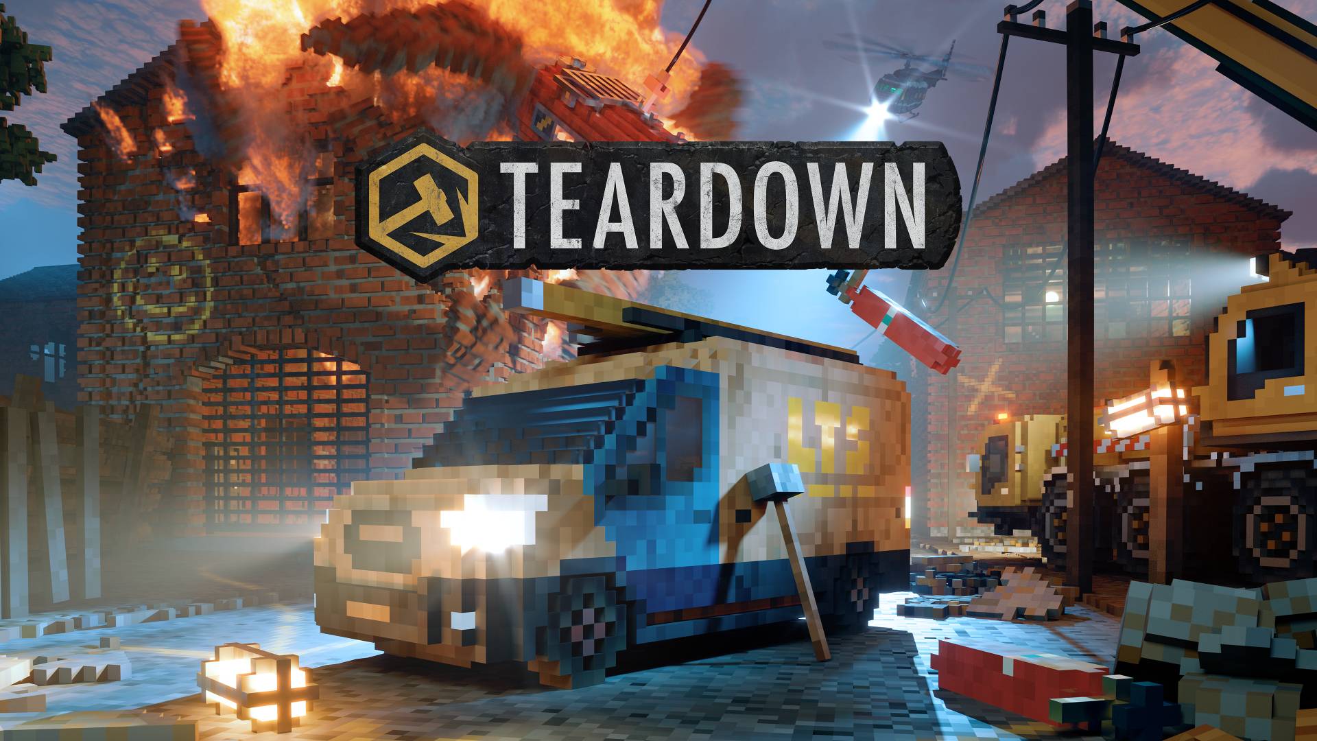 Teardown, sandbox donde tendrás que buscar la forma de atracar en este escenario destructible.