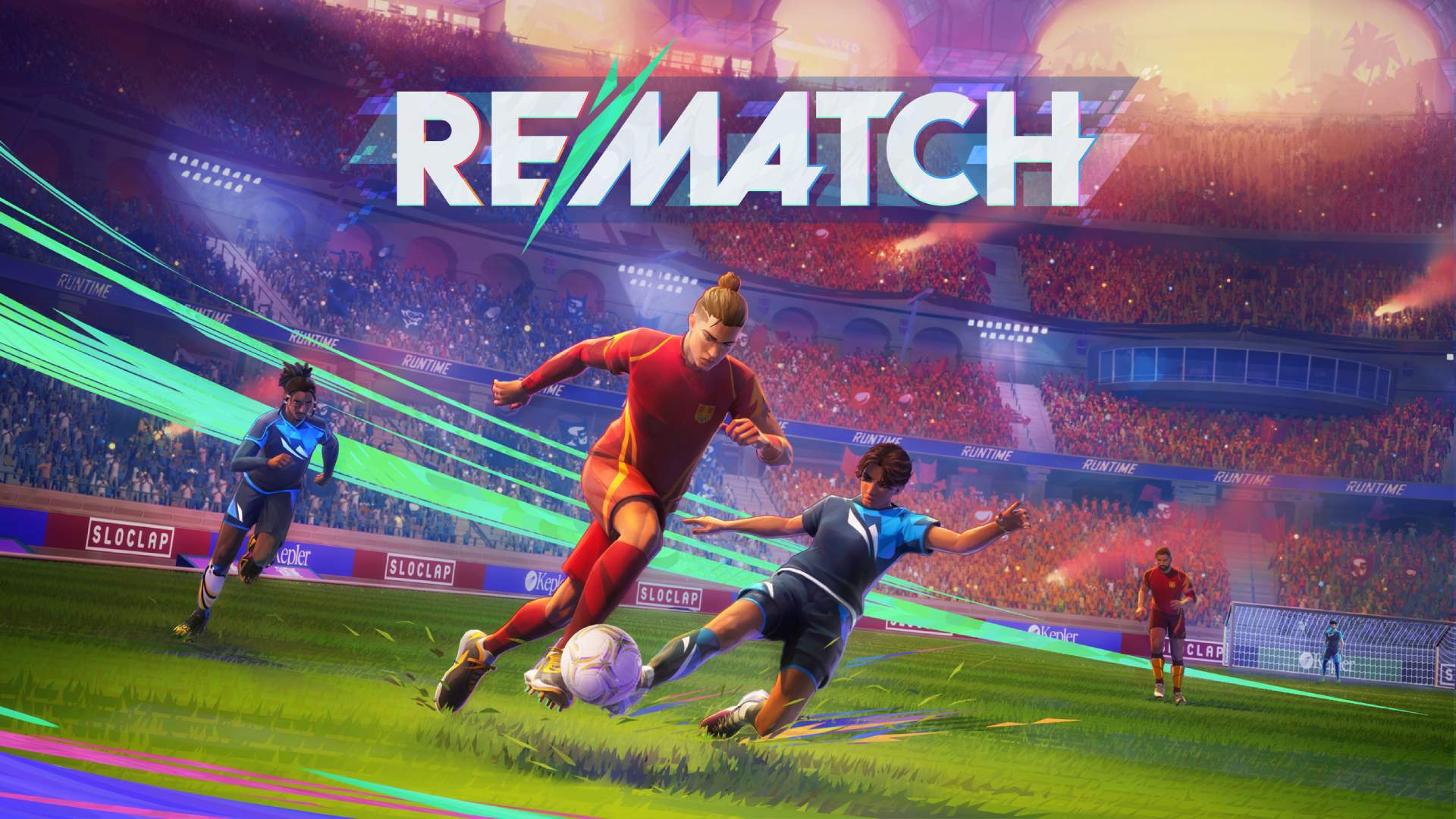 Rematch, juego de físicas de futbol.