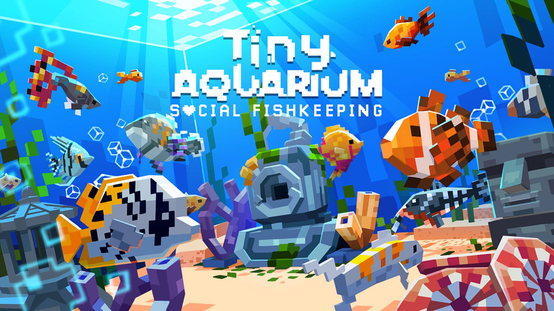 Tiny Aquarium, un juego social de inactividad para acompañar mientras realizas otras tareas.
