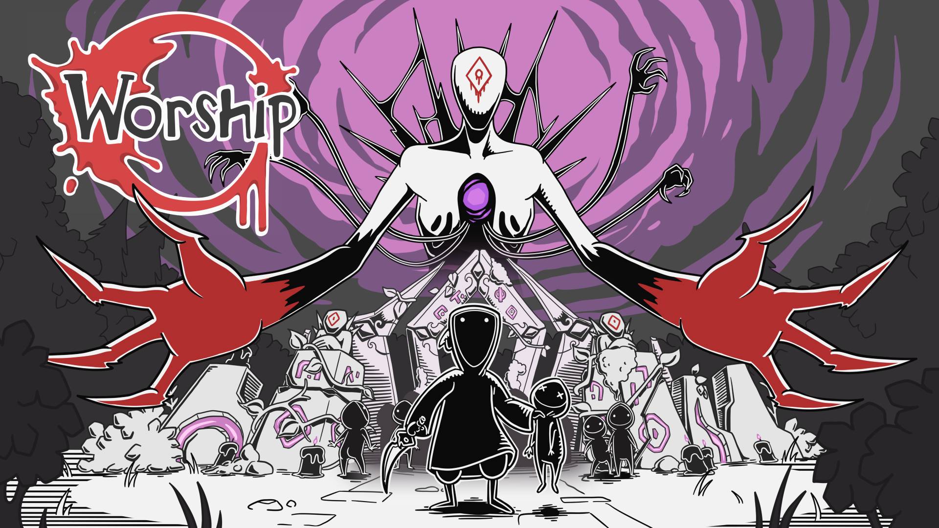 Worship, roguelite cooperativo de Chasing Rats Games.