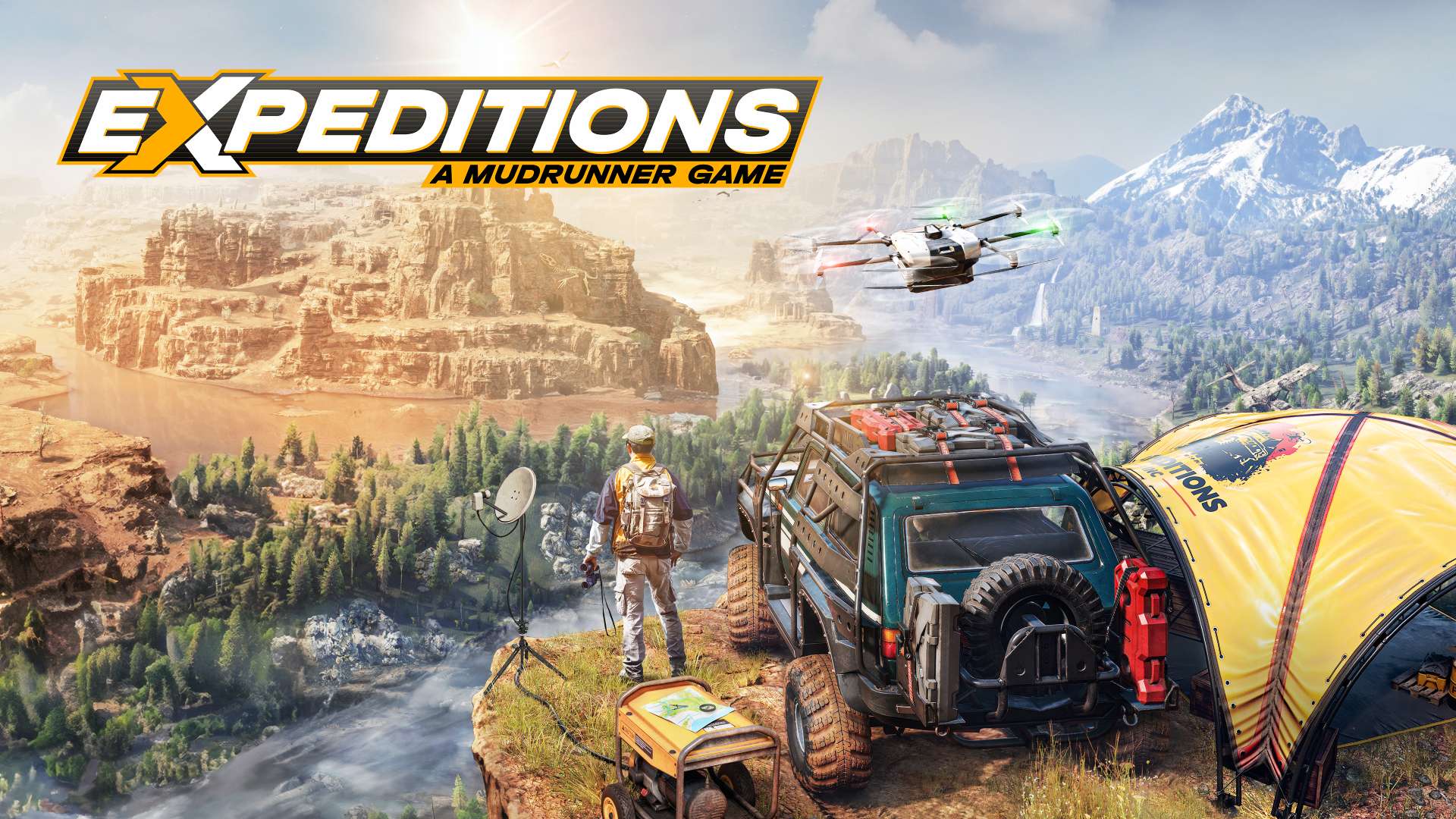 Expeditions a MudRunner Game, simulador de todoterrenos.