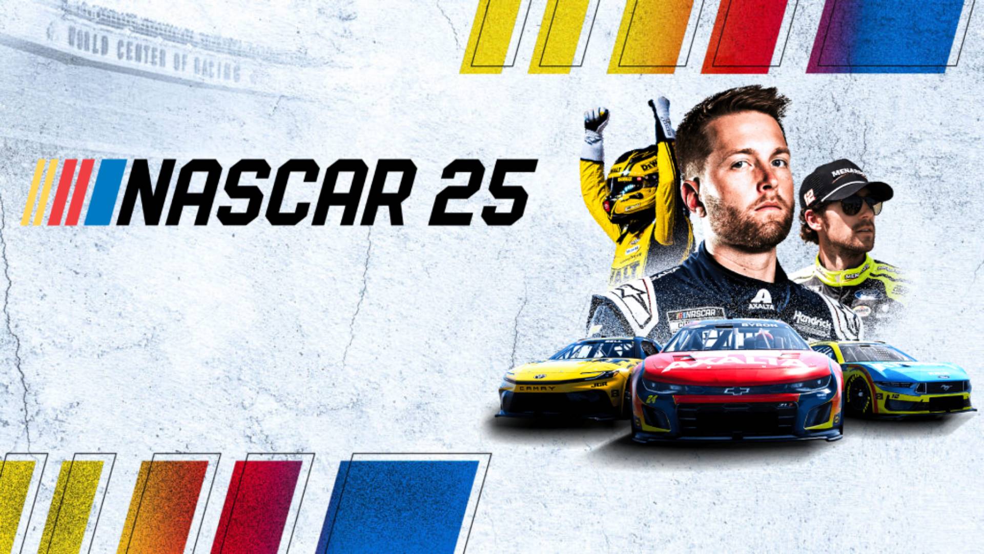 Portada oficial de Nascar 25.