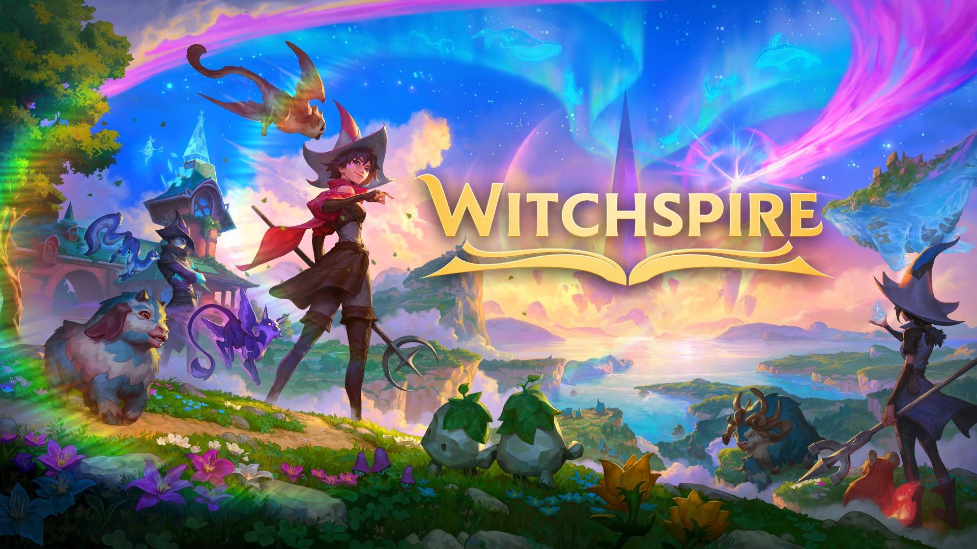 Witchspire, juego de supervivencia y fabricación con ambientación de fantasía.